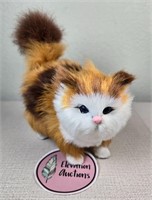 Small Furry Cat Figure