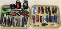 Lot of Utility Knives & Multi Tools : Stanley,