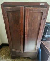 Vintage Wood Wardrobe