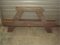 Picnic Table Legs 29x58" Treated Wood