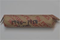 Roll of Wheat Pennies 1946-1958