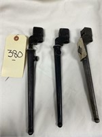 L380- Set of 3 Bayonets