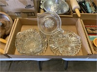 Vintage Juicer, Glass Snack Dishes, More