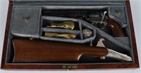 JEFFERSON DAVIS 1851 NAVY REVOLVER, CASED