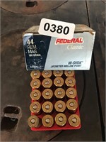 20 rounds 44 mag ammo
