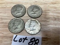 4-1967 Kennedy Half Dollars