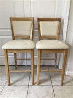Two Traditional Style Barstools