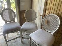 3 White Chairs