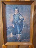 Framed Gainborough Blue Boy Museum Print Editions