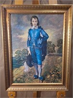 Gainborough Blue Boy Framed Print
