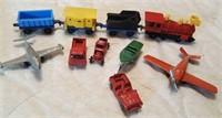 Tootsie toys and others Planes Trains Cars & Boat