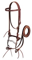 Weaver Leather Latigo Leather Browband Bridle