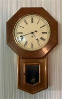 Vintage Wooden Wall Clock