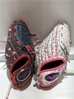 $26.00 Two Different Baseball Gloves For Kids, 9
