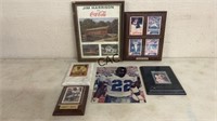 Lot of Plaques/Pictures (Nolan Ryan, Emmitt Smith)