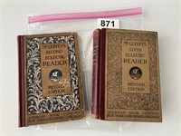 McGuffey Reader books, 2nd & 6th (2x bid)