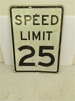 Speed limit sign / 24x18