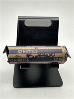 QTY 1 ROLL 40 UNSEARCHED BUFFALO NICKELS
