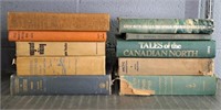 10 Pc Vintage Books Artic, Viking, Poems And More