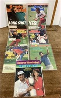 7 Vintage Sports Illustrated magazines