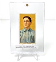 1909 T206 SHAD BARRY BASEBALL CARD