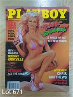 Playboy Vol 48, No 7, 2001, Pam-Demonium!