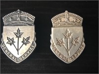 WWII Canadian Service Pins
