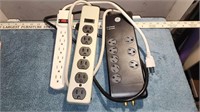 Lot of surge protectors power strips