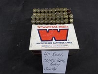 Winchester Western Center Fire Cartridge Cases