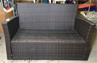 All Weather Wicker Patio Love Seat