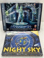 Sealed Holografx  & Night Sky Board Game