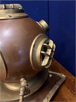 Copper and Brass Divers Helmet