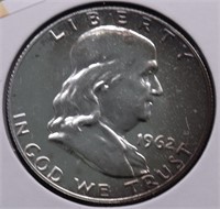 1962 PROOF FRANKLIN HALF DOLLAR