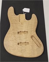 J-Style Bass Body - Curly Maple, Swamp Ash