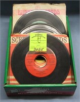 Mixed group of vintage 45 RPM records