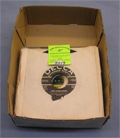 Mixed group of vintage 45 RPM records