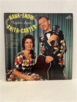 Vintage Record Album - Hank Snow Together Again