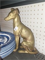 Brass Dog Figure