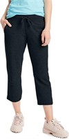 Hanes Women's French Terry Capri Pant, Size XL