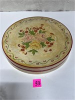 Vtg Handpainted Relish Bowl w/box-Japan