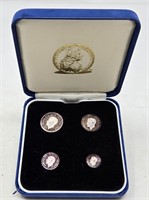 1986 4 Coin Maudy Set