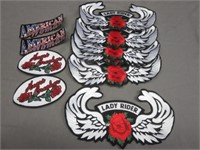 Lady Biker Patches