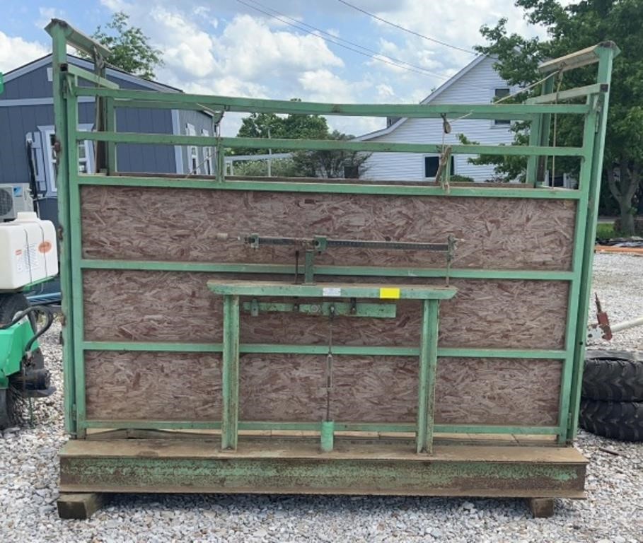 Mid-America 3000lb Livestock Scales