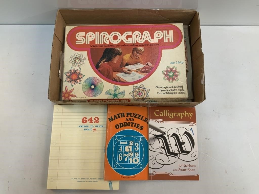 Activity Books and Spirogragh