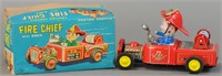 BOXED NOMURA FRICTION FIRE CHIEF TRUCK