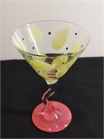 Custom Libbey Z-stem Martini Glass