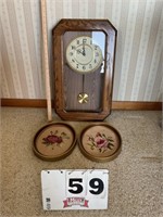 Howard Miller battery clock