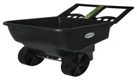5.5 cu. ft. Heaped Poly Smart Plastic Garden Cart