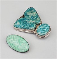 Sterling Silver & Turquoise Gemstone Jewelry.