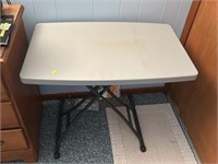 Small folding table